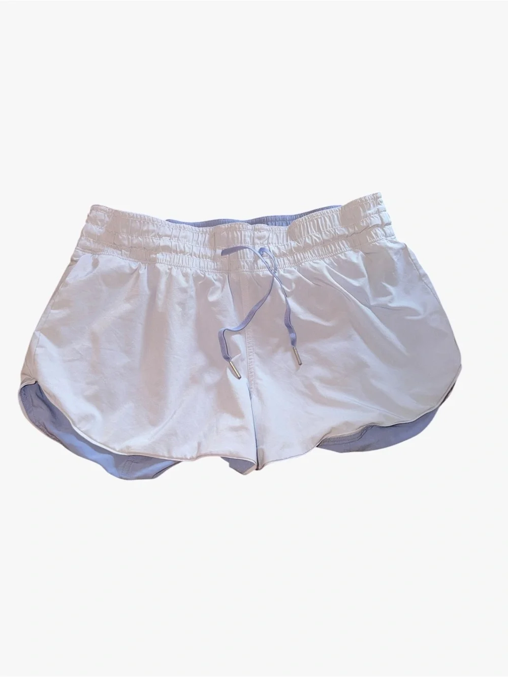 lululemon athletica Light Lavender Athletic Shorts with Drawstring
